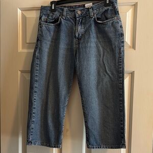 Lucky Brand Blue Ankle Cropped Jeans